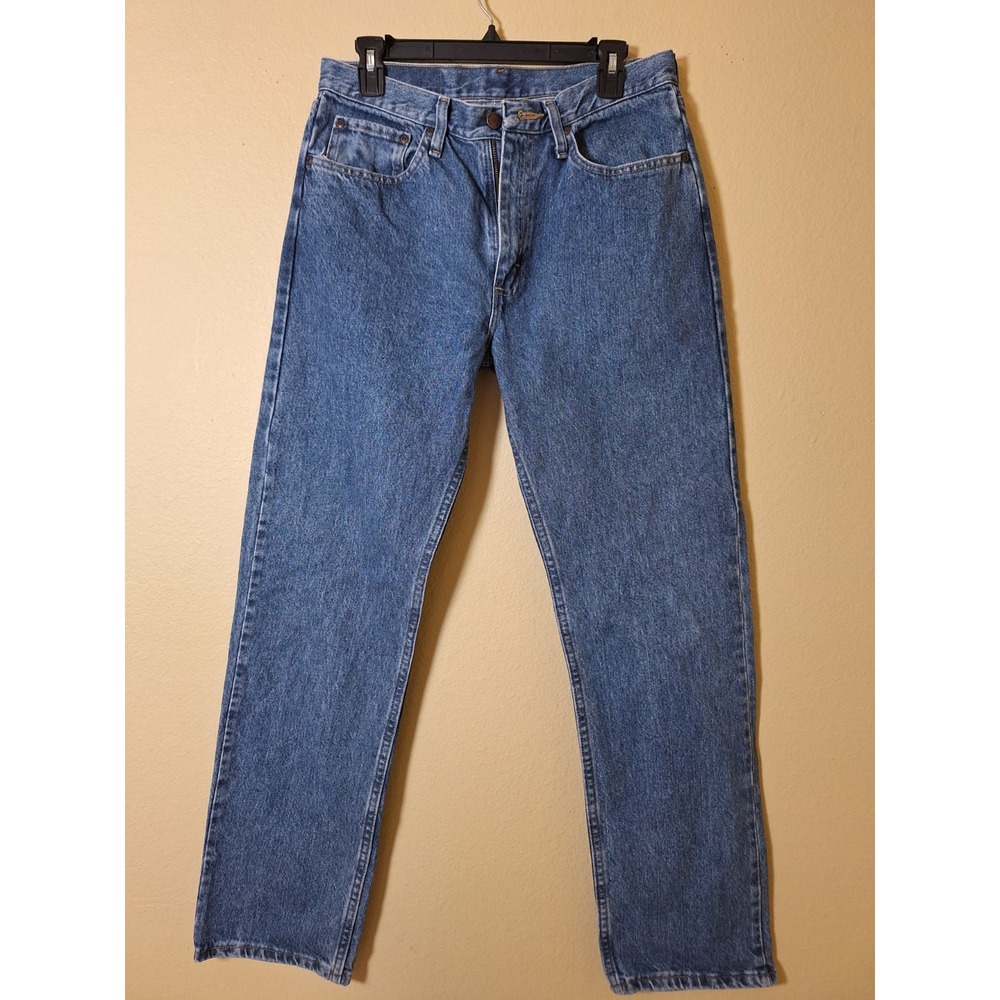 Wrangler Men Jeans‎ 31x32 Blue Classic Fit Straight Western Rodeo Retro Country